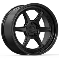 Kansei K14B Roku 18x9in / 5x112 BP / 12mm Offset / 66.56mm Bore - Gloss Black Wheel
