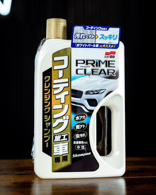 Prime Clear Shampoo - Cleansing Shampoo for Coated Cars